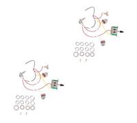 ifundom 2 Pz cablaggio del circuito della chitarra cablaggio per chitarra elettrica forniture per chitarra elettrica io Componenti per