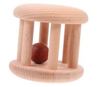 ifundom 2 Pz Suonare Il Campanello Giocattolo Per Bambini Giocattolo Infantile in Legno Con Campanello Giocattolo in Legno Giocattolo Del Ritmo Di Legno Bambino