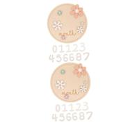 ifundom 2 Set Di Cartelli Per Neonati Per La Cameretta Dei Bambini Cartelli Per I Mesi Del Bambino Accessori Per Foto Annunci Per Neonati