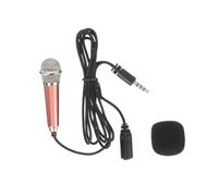 ifundom 2 Set Di Microfoni Per La Casa Accessori Per Canto Microfono in Miniatura Compatto Per Karaoke Telefono Facile Connettività