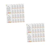 ifundom 2 Set Istruzioni Tazza Guide Per E Mug Cartoncini Pratici Per Clienti Facili Inserire E Portare 100 * 2