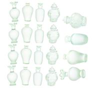 ifundom 20 Pezzi Miniature Antique Flower Bottles Vintage Resin Decor For Dollhouse Creative Diy Micro Landscapes Fun Play Accessories For Home Decoration