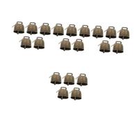 ifundom 20 Pz campana di mucca campanacci per cani campane di richiamo del cavallo campane pascolo campana del cavallo porta Campana decorativa campanelli appesi ferro da stiro