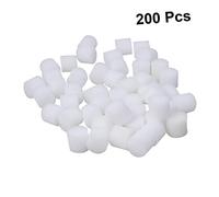 ifundom 200 Pezzi Spugna Piantine Piantare Spugna per Serra Pentola Pianta da Spugne Fuori Suolo Spugna Iniziale Clic Spugna in Crescita Forniture Schiuma Seme Bianca