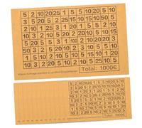 ifundom 20fogli Adesivo Per Salvadanaio Decorato Sfide Numerate e Personalizzabili Adatto Per Barattoli Di Risparmio in Euro Per Ragazzo Ragazza Ragazza Per Pianificazione Finanziaria