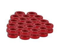 ifundom 20pezzi Corde per Chitarra Metallo Colorate Accessori per Chitarra Acustica Folk in Metallo Componenti per Cordiera Perline Estremità