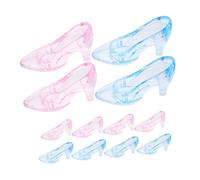 ifundom 24 Pezzi Mini Scarpe Tacchi Alto in Plastica, Decorazioni Leggere e Facili da Maneggiare per Feste e Matrimoni, Perfette come Bomboniere Originali e Uniche
