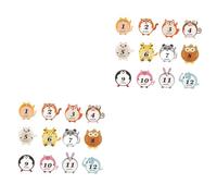 ifundom 24pezzi Adorabili Stickers Per Foto Di Mesi Del Bebè Con Animali Cartoon Di Adesivi Mensili Per Ragazzo Ragazza Decorazioni Divertenti Per Feste e Shower