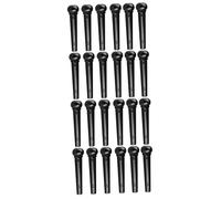 ifundom 24pezzi Perni Per Ponte Chitarra Acustica Accessori Per Chitarra Con Alta Durabilità e Resistenza Alla Deformazione Per Sintonizzazione Professionale e Uso Su Ukulele e Chitarre