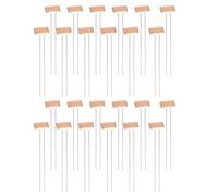 ifundom 25 Etichette per Piante in Rame Resistenti alle Intemperie Marcatori per Giardinaggio da Piantare Inserto a T per Giardino e Orto Cartelli per Etichette da Esterno