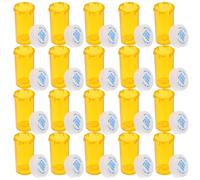 ifundom 25 Pezzi Contenitore Medicine da Viaggio 8 Drams in Pp, Chiusura