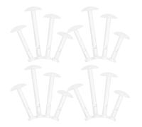 ifundom 28 Pezzi Orecchini Acrilici Trasparenti per Piercing Naso Labbro Orecchio Sopracciglio Ipoallergenico Leggero per Sport Lavoro e Anelli e Studs Invisibili per Uso Quotidiano