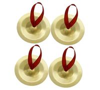 ifundom 2paia Cymbali Mini Per Dita Strumento Musicale Di Percussione Per Danza e Feste Facili Da Trasportare Stabili e Sicuri Per Ogni Occasione