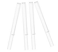 ifundom 2paia Supporti Per Spartiti Musicali Acrilico Trasparente Di Clip Per Pagina Per Musicisti e Amanti Della Musica Facili Da Usare e Resistenti Per Lettura Comoda e Pratica