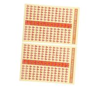 ifundom 2pezzi Adesivi Per Scale Musicali Per Chitarra Di Stickers Fretboard Per Principianti Facile Da Applicare e Rimuovere Strumento Pratico Per Apprendimento Chitarra e Teoria Musicale