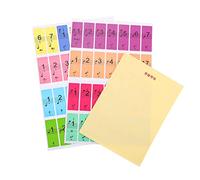 ifundom 2pezzi Adesivi Per Tastiera Pianoforte Etichette Pratiche Per Principianti Facili Da Applicare e Rimuovere Senza Residui Design Per Memorizzare Note