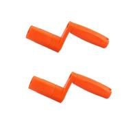 ifundom 2pezzi Avvolgicorde Multifunzionale Arancione Per Chitarra Banjo Ukulele Estrattore Pioli e Adattatore Punta Trapano Strumento Di Manutenzione Per Strumenti Musicali