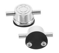 ifundom 2pezzi Blocchi per Rullante Supporto Affidabile per Batteria Protezione per Connettori per Tiranti Hardware per Strumenti Durevole per Performance Musicali