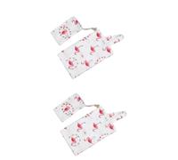 ifundom 2pezzi Copertura Per Allattamento Cotone Con Sacchetto Di Stoccaggio Sciarpa Versatile Per Esterni Flamingo Leggera e Facile Da Trasportare Supporto Per Collo e Colorazioni Vivaci