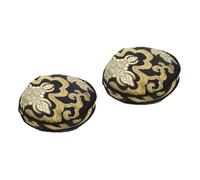 ifundom 2pezzi Cuscino Per Ciotola Cantante Tibetana Tappetino Antiscivolo Materiale Sicuro Design Tradizionale Per Pratiche Buddiste Accessorio Essenziale Per Meditazione e Relax