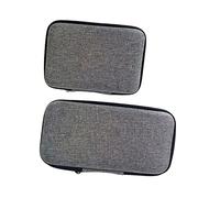 ifundom 2pezzi Custodia Per Microfono Borsa Per Cavi e Accessori Elettronici Design Cerniera Per Riporre Auricolari e Schede Di Memoria