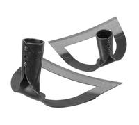 ifundom 2pezzi da Scavo in Acciaio Inossidabile Attrezzo da Giardino per Diserbare Cava Leggera per Agricoltura e Giardinaggio Strumento per Cavi e Allentamento del Terreno