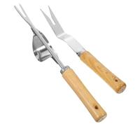 ifundom 2Pezzi Estirpatore Manuale Inossidabile Attrezzo Giardinaggio Portatile per Rimozione Erbacce Design Compatto e Resistente Strumento per