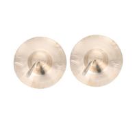 ifundom 2pezzi Finger Cymbals for Kids Musical Dance Accessories and Easy to Use for Children Performances and Parties
