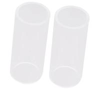 ifundom 2pezzi Glass Guitar Slides Bottleneck Per Chitarra Accessorio Per Musicisti Suono e Sostenuto Per Chitarra Elettrica e Acustica