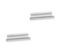 ifundom 2pezzi Metal Guitar Slide Bar Di Accessorio Per Chitarra Elettrica e Leggero Pratico e Resistente Qualità Impeccabile Colore Argento