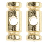ifundom 2pezzi Metal Guitar String Retainers Stabilizing Fixer with Screws Low Headstock Electric Guitar Guide for Easy String Replacement and Consistent Tuning