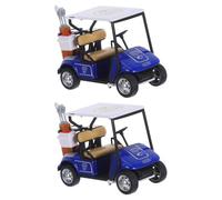 ifundom 2pezzi Modellini Di Carrello Da Golf Figurine Decorative Per Scrivania Ornamenti Per Casa E Ufficio Decorazioni Semplici Per Armadietto