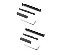 ifundom 2pezzi Nut e Saddle Regolabili Per Chitarra Acustica Accessori Per Chitarra Folk Con Rail Adattabile Sostituzione Facile e Misure Ottimali Per Performance Eccellenti