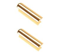 ifundom 2pezzi Rb Barra Slide Acciaio Inossidabile Per Chitarra Elettrica e Basso Hawaii Design Ergonomico Con Punta Tagliata Per Maggiore Controllo e Sostenibilità