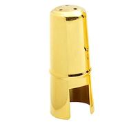 ifundom 2pezzi Saxophone Mouthpiece Cap Metal Cover Protezione Alta Per Saxofono Facile Da Installare Accessorio Pratico Leggero e Portatile