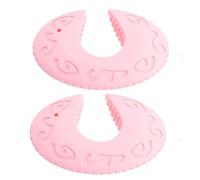 ifundom 2pezzi Silicone Finger Pinch Guard Per Dei Antiscivolo e Resistente Per Colore Rosa