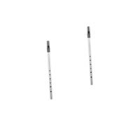 ifundom 2pezzi Soprano Recorder Metallo d Key Per Principianti Strumento Musicale Per Adulti Alta Resistenza e Comfort Suono Ricco e Consistente Ottimo Per Sviluppare Le Competenze