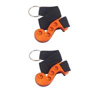 ifundom 2pezzi Supporto Antiscivolo Per Pin Di Fine Legno Con Regolabili Protettore Per Pavimento Ancoraggio Per Violoncello Da Arancione e Nero