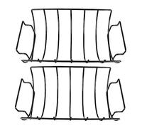 ifundom 2pezzi Supporto per Costine da Barbecue in Ripiano Resistente per Esterno per Barbecue per Cortile e