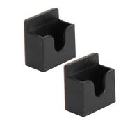ifundom 2pezzi Supporto Per Microfono Wireless Clip Da Cintura e Supporto Adesivo Per Auto Per Radioamatori Compatibile Con Cb e Altri Dispositivi