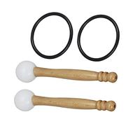 ifundom 2sets Bacchette Per Campana e Ciotola Sonora Legno Accessori Per Meditazione e Pratiche Spirituali Per Yoga e Relax