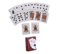 ifundom 3 Impostato Carte Poker per Viaggi e Feste Regali e Divertimento Tascabile per Compleanni e Party