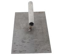 ifundom 3 Pezzi Board di pressione del barbecue produttore di tortini per hamburger Piatto premere creatore di polpette di hamburger strumento hamburger pressa per carne Metallo Argento