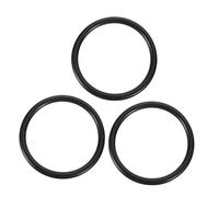 ifundom 3 Pezzi Cuscinetti in Gomma Nero per Ciotola Sonora Buddhista, Decorazione e Imbottitura per Artisti e Meditazione