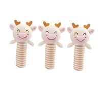 ifundom 3 Pezzi Giocattolo Per Neonati Peluche Campanelle A Mano Giocattolo Per Lettino Giocattolo Educativo Puzzle Appiccicoso