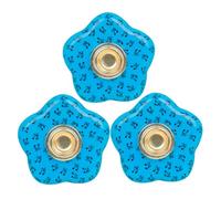 ifundom 3 Pezzi Supporto Antiscivolo per Cello con Pad Spesso in Abs Blu e Compatibile con Tutti i Modelli Piedino per Pratiche