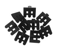 ifundom 3 set di paraurti di fine binario per attacco binario del treno - Connettore di arresto ferroviario Giocattoli di montaggio ferroviario per uso domestico e all'aperto