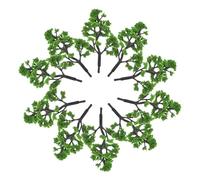 ifundom 30 Pezzi Alberi in Miniatura Realistici 8Cm Modelli di Pini Artificiali per Diorami e Paesaggi Accessori per Casa delle Bambole e Scenari in Miniatura