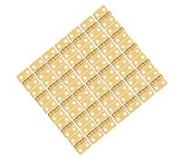 ifundom 30 Pezzi Cerniere Mini in Rame per Piccole Scatole e Portagioielli, Facili da Aprire e Chiudere, Stile Retrò Finitura Oro per Progetti Fai-da-te