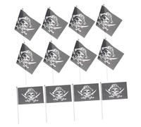 ifundom 30 Pezzi Di Bandiera Pirata Decorazione Pirata Decorazioni Di Halloween Teschio Per Esterni Bandiere Pirata Bandiera Pirata Di Halloween Teschio E Decorazioni Di Navi Pirata Di
